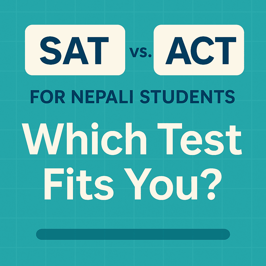 SAT vs. ACT for Nepali Students: Which Test Fits You